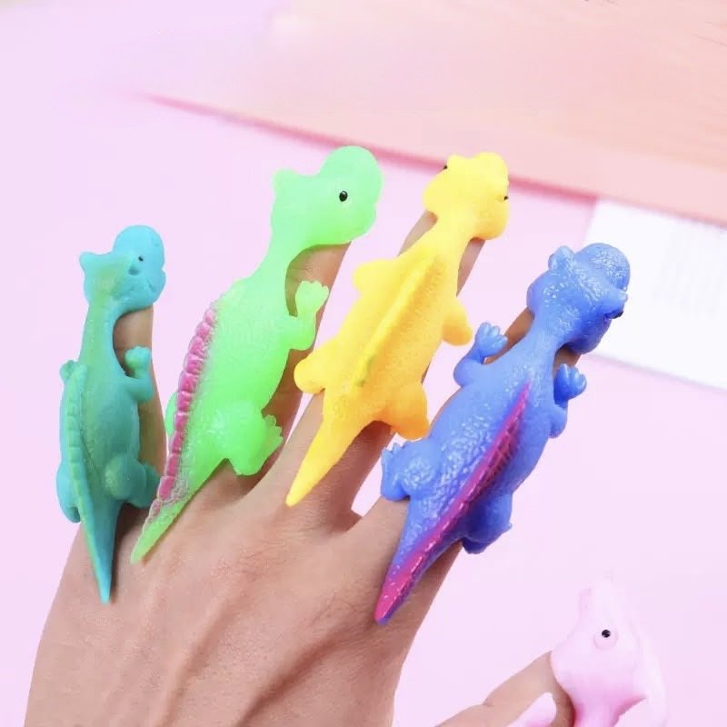 Slingshot Dinosaur Finger Toy Kids Party Bag Australia - KOI KOI INBOX