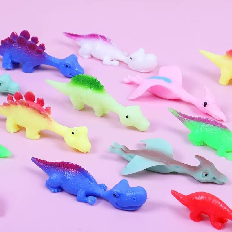 Slingshot Dinosaur Finger Toy Kids Party Bag Australia - KOI KOI INBOX