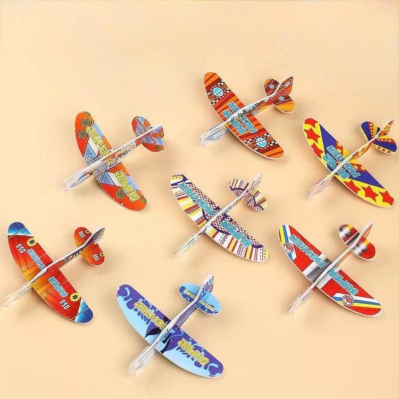 Small Foam Plane Puzzle (10 pcs) Kids Party Bag Australia - KOI KOI INBOX