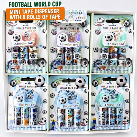 Soccer Mini Tape with Dispenser Kids Party Bag Australia - KOI KOI INBOX