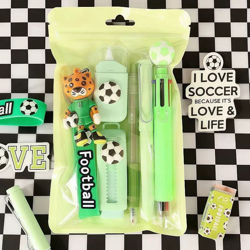 Soccer Stationery & Keychain Gift Pack Kids Party Bag Australia - KOI KOI INBOX