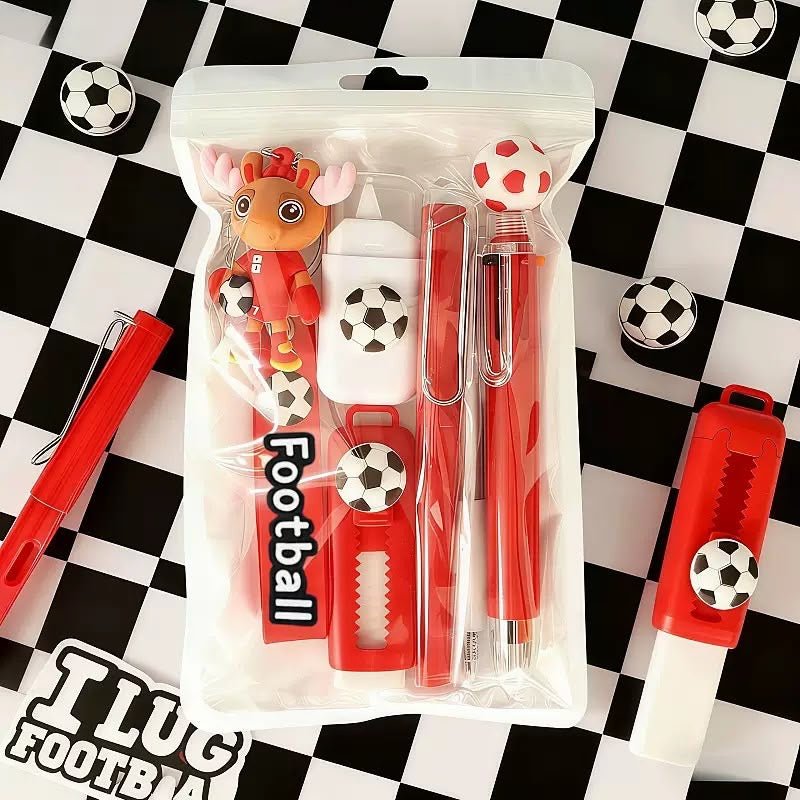 Soccer Stationery & Keychain Gift Pack Kids Party Bag Australia - KOI KOI INBOX
