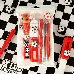 Soccer Stationery & Keychain Gift Pack Kids Party Bag Australia - KOI KOI INBOX