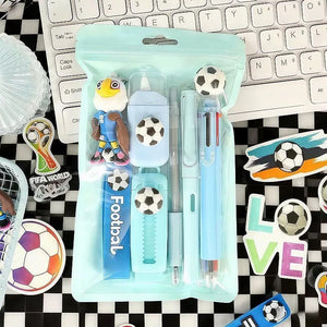Soccer Stationery & Keychain Gift Pack Kids Party Bag Australia - KOI KOI INBOX