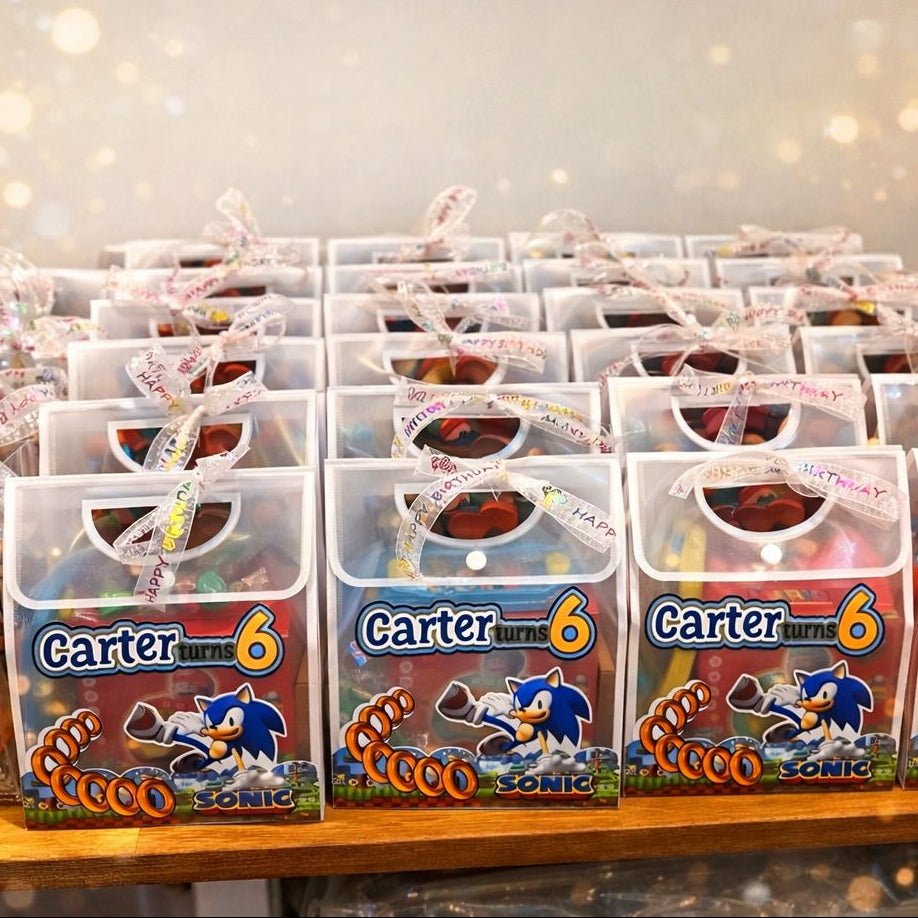 SONIC Personalised Party Bag Kids Party Bag Australia - KOI KOI INBOX