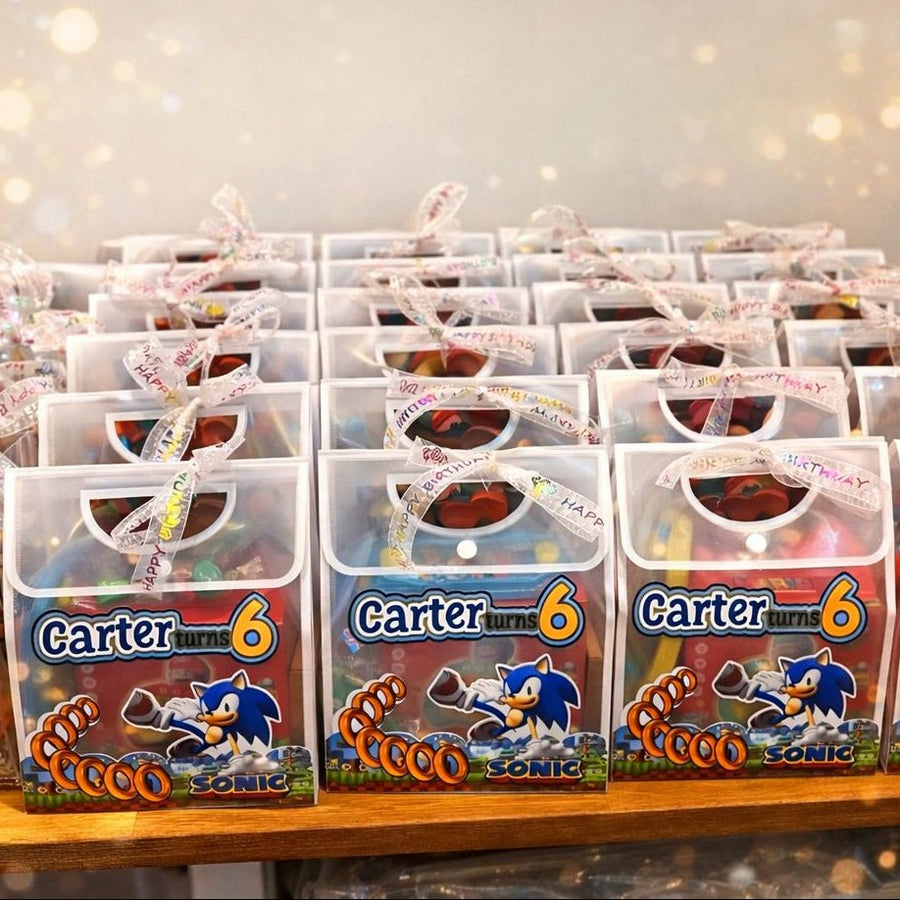 SONIC Personalised Party Bag Kids Party Bag Australia - KOI KOI INBOX