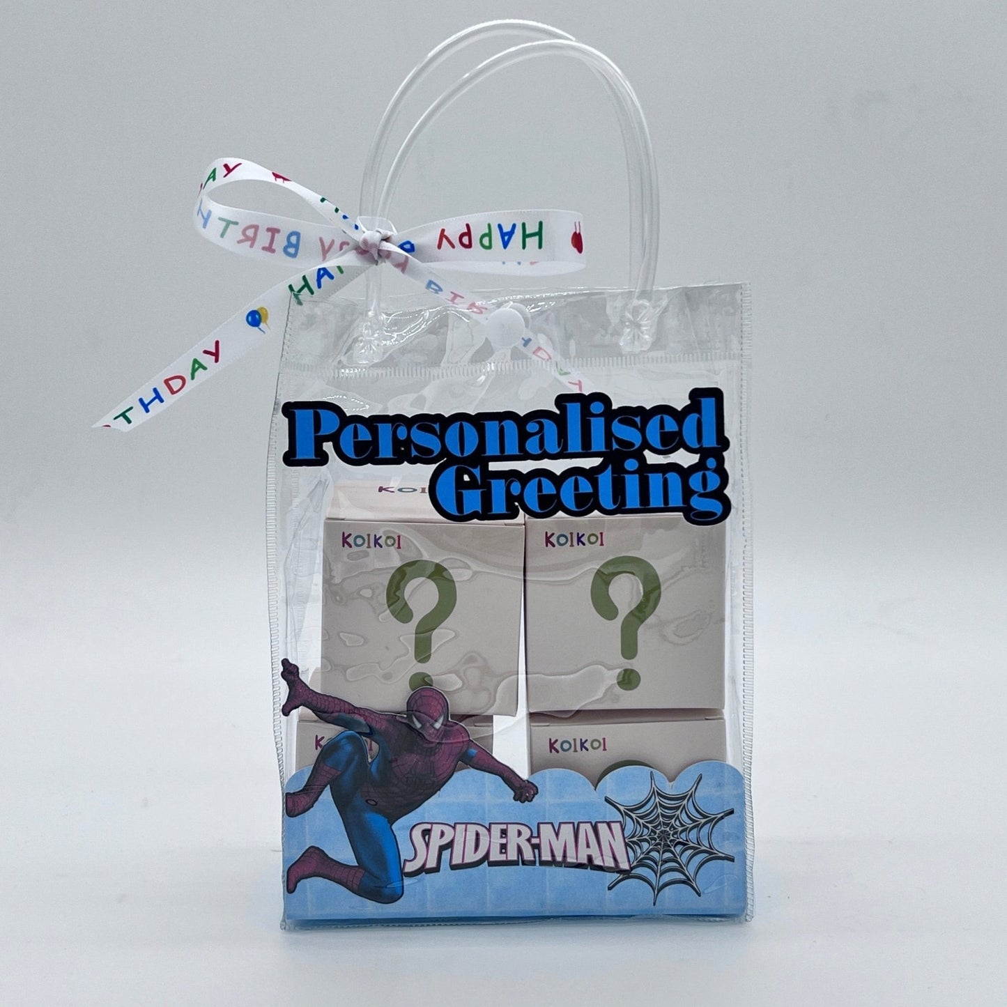 SPIDERMAN Personalised Party Bag Kids Party Bag Australia - KOI KOI INBOX