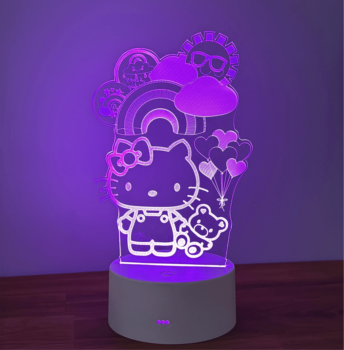 SR 3D Night Light (7 Colours) Kids Party Bag Australia - KOI KOI INBOX