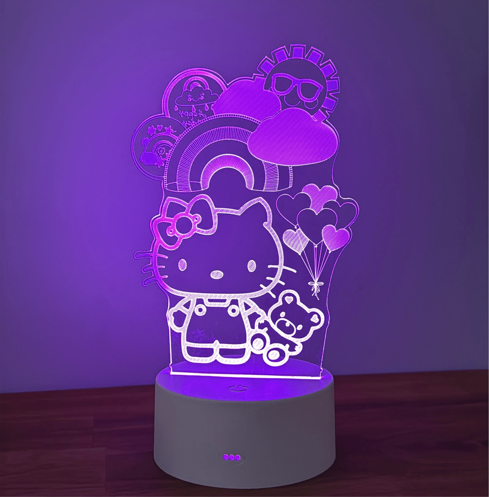 SR 3D Night Light (7 Colours) Kids Party Bag Australia - KOI KOI INBOX