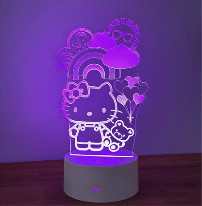 SR 3D Night Light (7 Colours) Kids Party Bag Australia - KOI KOI INBOX
