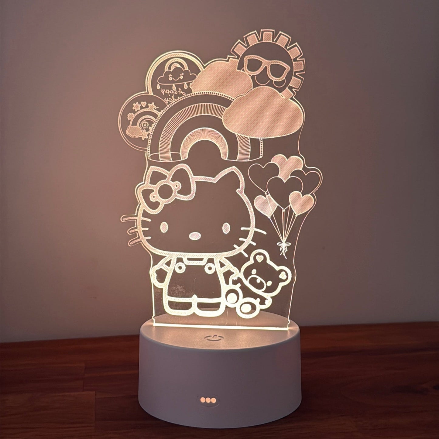 SR 3D Night Light (7 Colours) Kids Party Bag Australia - KOI KOI INBOX