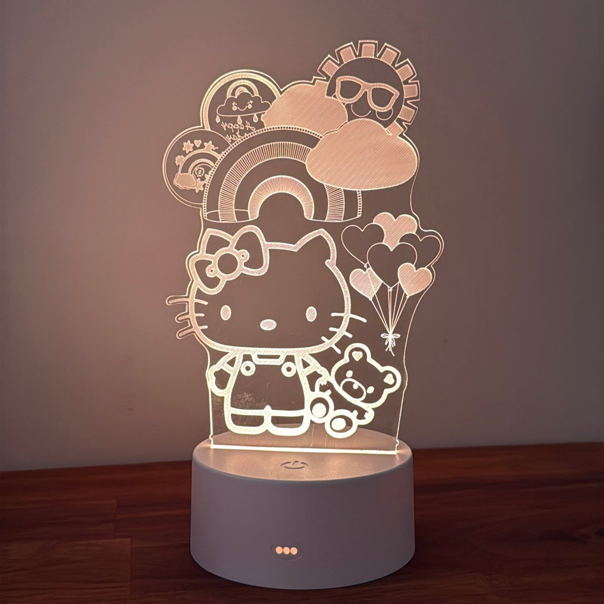 SR 3D Night Light (7 Colours) Kids Party Bag Australia - KOI KOI INBOX