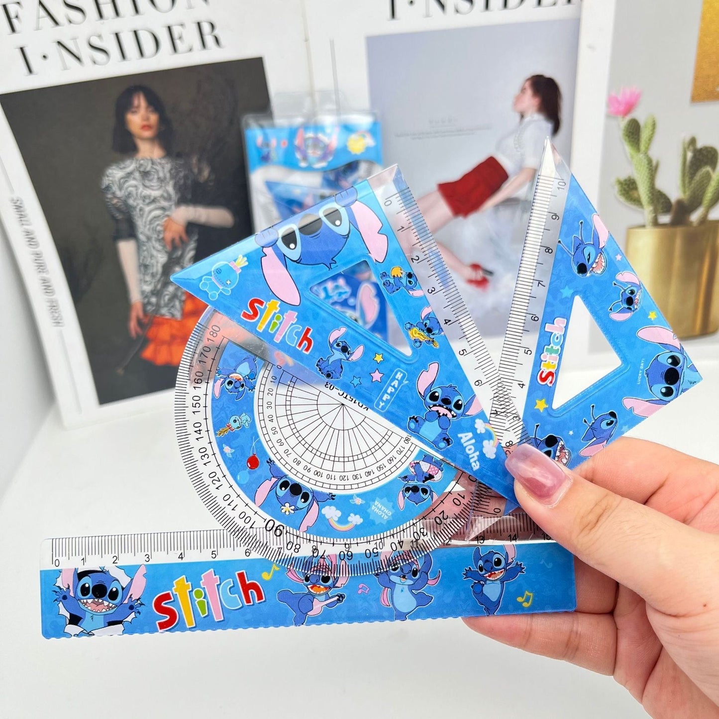 ST Geometry Rulers Set Kids Party Bag Australia - KOI KOI INBOX