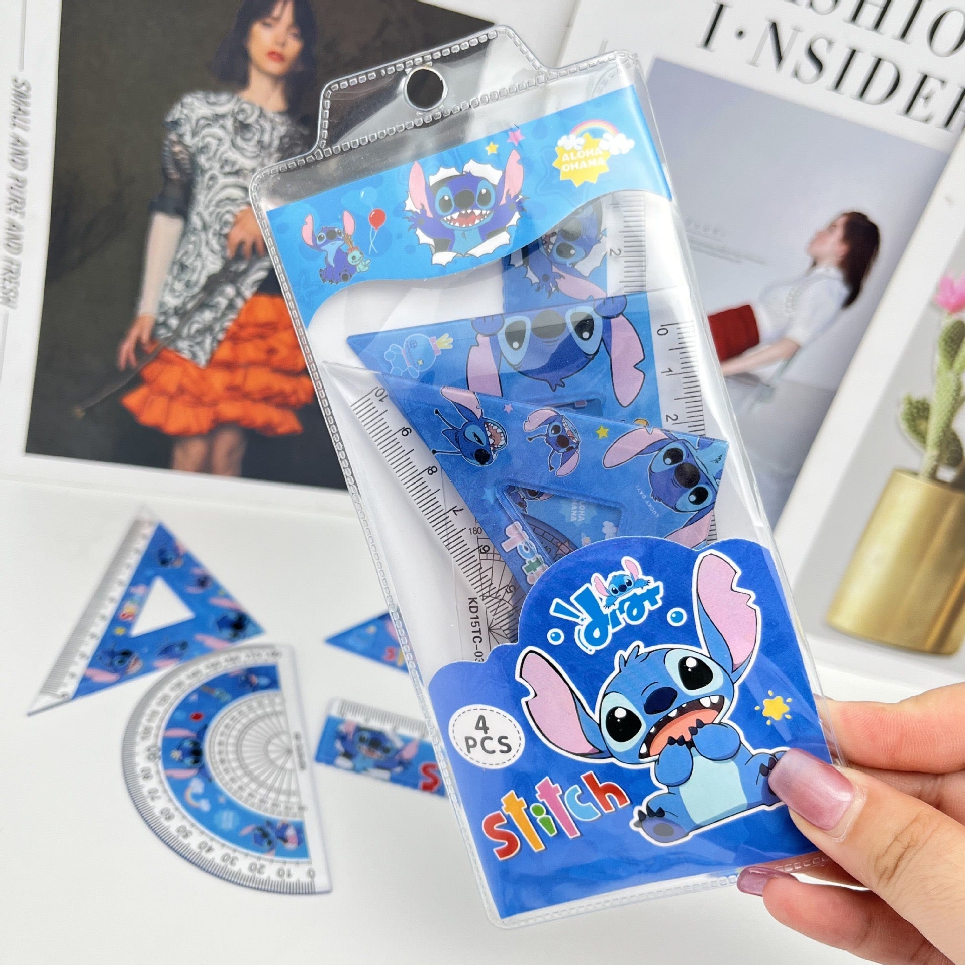 ST Geometry Rulers Set Kids Party Bag Australia - KOI KOI INBOX