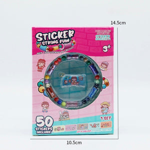 Sticker String Fun Bracelet Kids Party Bag Australia - KOI KOI INBOX