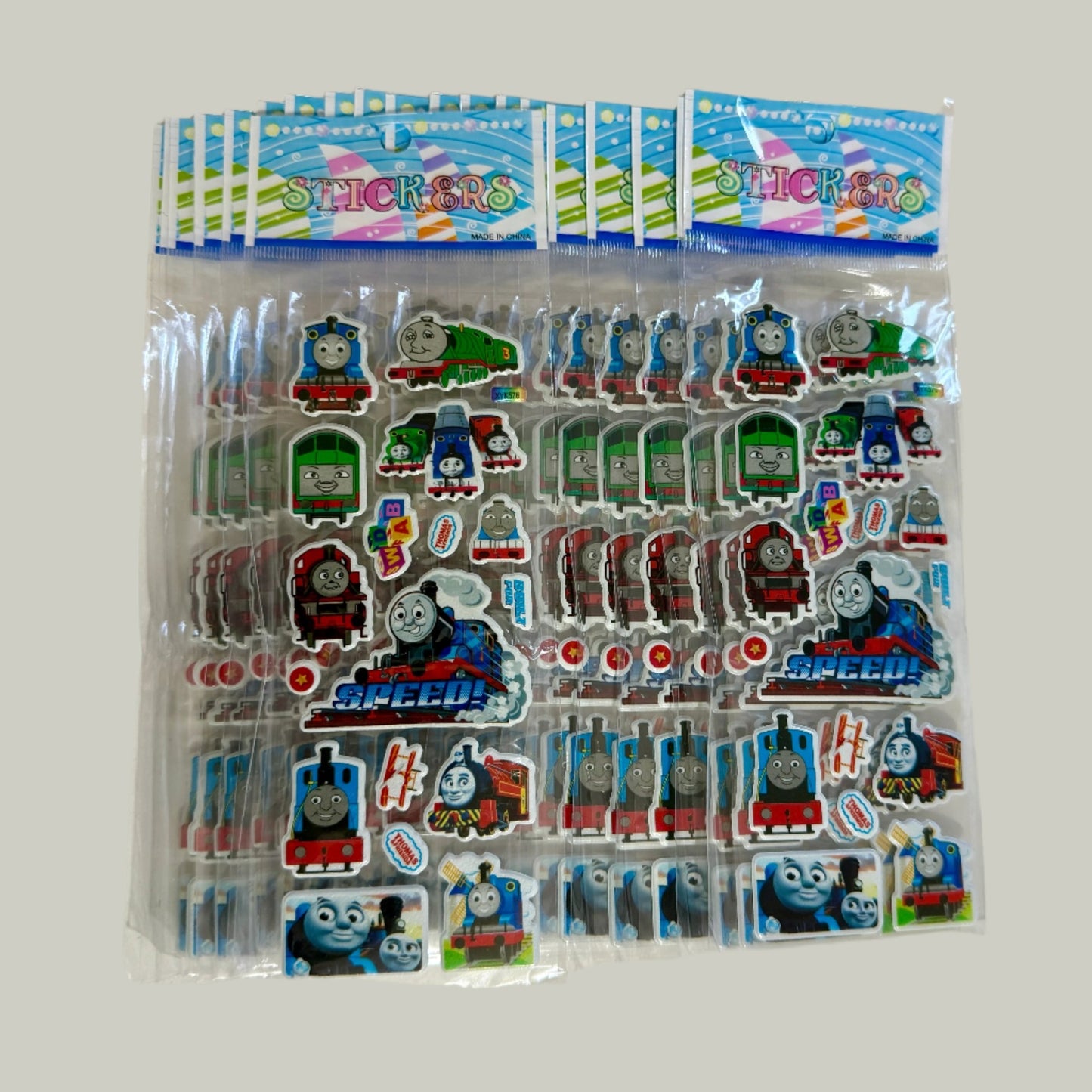 Thomas Train Stickers (5 Sheets) Kids Party Bag Australia - KOI KOI INBOX