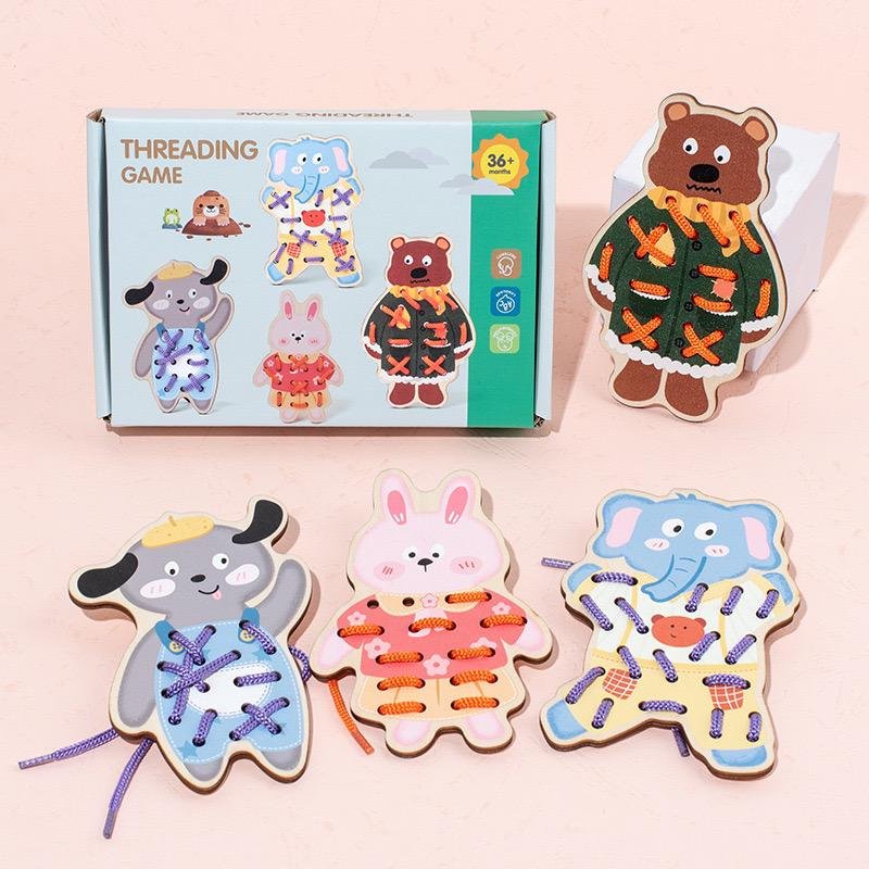 Threading Game Kids Party Bag Australia - KOI KOI INBOX