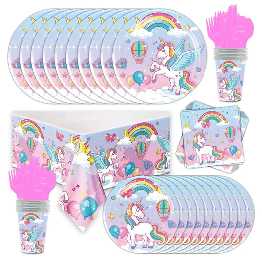 Unicorn Tableware Kids Party Bag Australia - KOI KOI INBOX