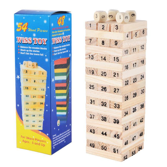 Wooden Tower Toy Kids Party Bag Australia - KOI KOI INBOX